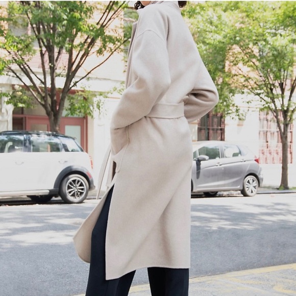 Aritzia wilfred chateau jacket camel - Picture 2 of 7